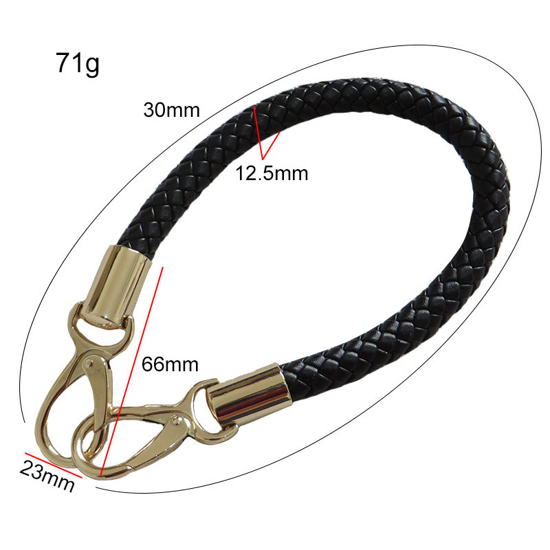 2db 30-60cm kiváló minőségű bőr táska fogantyúk fonott kötél levehető válltáskák pánt csere kézitáska kiegészítők alkatrész