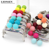 1 db 8,5 cm-es nagy gyöngyök ezüst négyzet alakú fém pénztárca keret fogantyú a kuplungtáskához, kézitáska tartozékaihoz