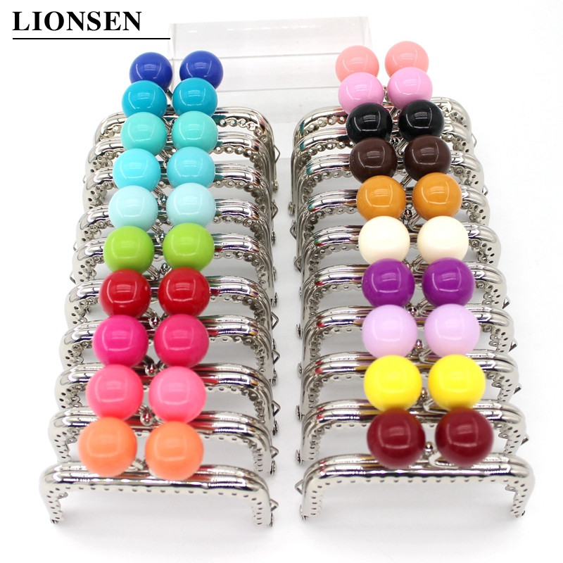 1 db 8,5 cm-es nagy gyöngyök ezüst négyzet alakú fém pénztárca keret fogantyú a kuplungtáskához, kézitáska tartozékaihoz