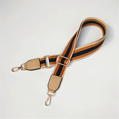 Luxus színes övtáskák pánt kiegészítők női szivárvány állítható váll akasztós kézitáska pántok dekoratív fogantyús ajándék