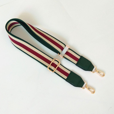 Luxus színes övtáskák pánt kiegészítők női szivárvány állítható váll akasztós kézitáska pántok dekoratív fogantyús ajándék