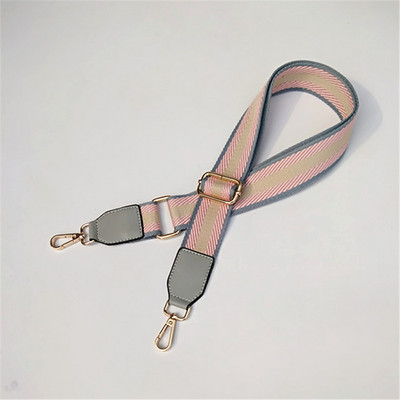 Luxus színes övtáskák pánt kiegészítők női szivárvány állítható váll akasztós kézitáska pántok dekoratív fogantyús ajándék