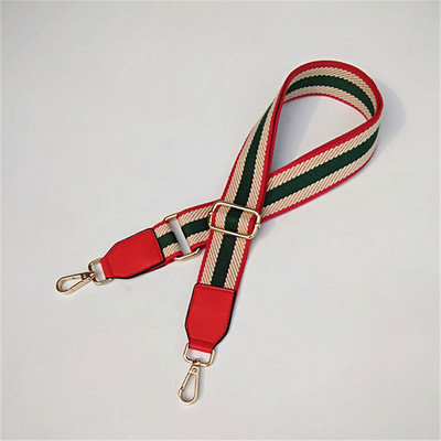 Luxus színes övtáskák pánt kiegészítők női szivárvány állítható váll akasztós kézitáska pántok dekoratív fogantyús ajándék