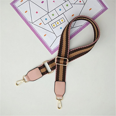 Luxus színes övtáskák pánt kiegészítők női szivárvány állítható váll akasztós kézitáska pántok dekoratív fogantyús ajándék