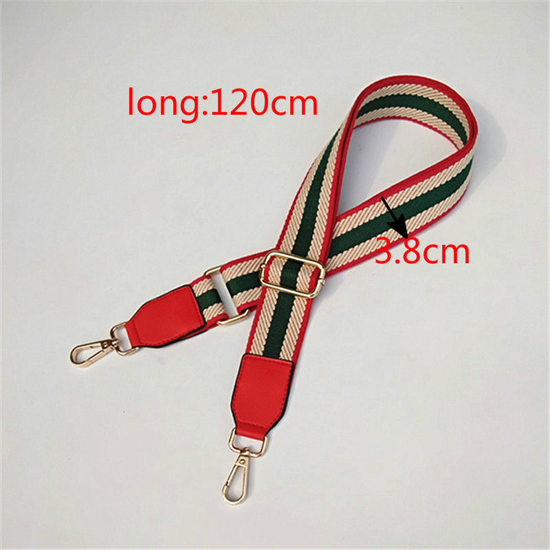 Luxus színes övtáskák pánt kiegészítők női szivárvány állítható váll akasztós kézitáska pántok dekoratív fogantyús ajándék