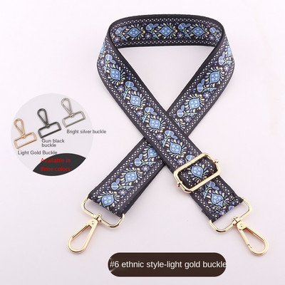 Pečių krepšiai Crossbody drobinis krepšys Juosmens krepšio dalys reguliuojami rankinės dirželiai priedai Mada Keičiamas nailono dirželis