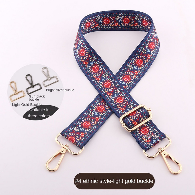 Pečių krepšiai Crossbody drobinis krepšys Juosmens krepšio dalys reguliuojami rankinės dirželiai priedai Mada Keičiamas nailono dirželis