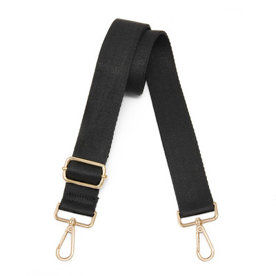 IKE MARTI auduma somas siksna Sudraba sprādze Sieviešu somas siksna Crossbody somai Sarkana, melna plecu siksna Somas siksna Aksesuāri