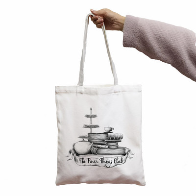 Krepšys Biuro TV laida Dunder Mifflin Paper Company Spausdinti Puikus pirkėjų krepšys Shopper White Moterų krepšiai per petį Krepšys