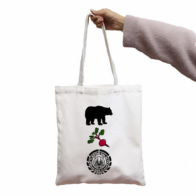 Krepšys Biuro TV laida Dunder Mifflin Paper Company Spausdinti Puikus pirkėjų krepšys Shopper White Moterų krepšiai per petį Krepšys