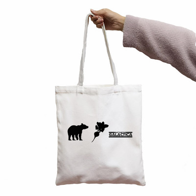 Krepšys Biuro TV laida Dunder Mifflin Paper Company Spausdinti Puikus pirkėjų krepšys Shopper White Moterų krepšiai per petį Krepšys