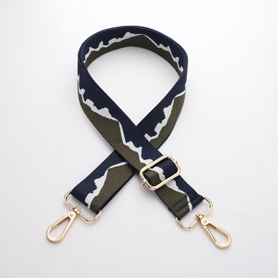 Somas daļas Aksesuāri Siksna Somas DIY plecu soma plata mugursoma Melna rokturis Crossbody Canvas nomaiņa plecu somas siksna