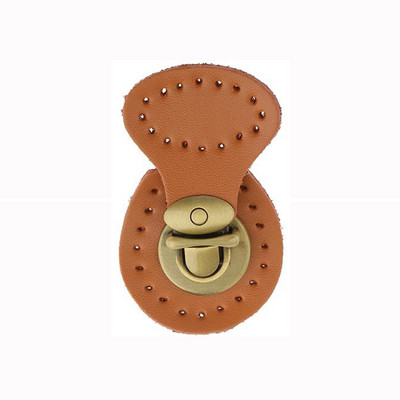 Valódi bőr táskazár mágneses gombos rögzítők pattintható csatok Csere kézzel készített táska barkácskapcsok kiegészítők KZ0253