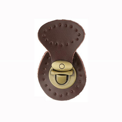 Valódi bőr táskazár mágneses gombos rögzítők pattintható csatok Csere kézzel készített táska barkácskapcsok kiegészítők KZ0253