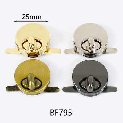 4Pcs Deepeel metalne kopče za zaključavanje torbi Obojene zakretne brave za zatvaranje torbica Dekoracija torbice Zasun Kopča DIY pribor za šivanje