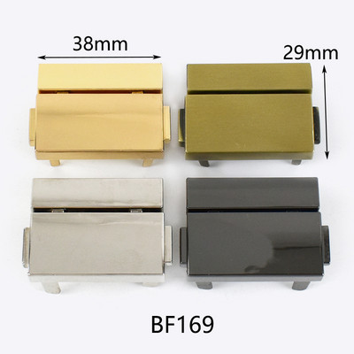 4Pcs Deepeel metalne kopče za zaključavanje torbi Obojene zakretne brave za zatvaranje torbica Dekoracija torbice Zasun Kopča DIY pribor za šivanje