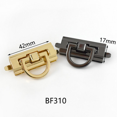 4Pcs Deepeel metalne kopče za zaključavanje torbi Obojene zakretne brave za zatvaranje torbica Dekoracija torbice Zasun Kopča DIY pribor za šivanje