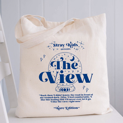 Geantă de tote Txt Blue Hour Geantă de designer inspirată Geantă de pânză Genți de cumpărături Bolsa Genți de cumpărături reutilizabile pentru boutique