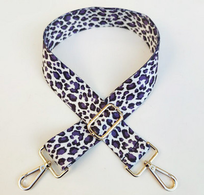 Leopárd táskapántok Női válltáskák Állítható széles pántos táskarész tartozékok Női futártáska pánt 130cm