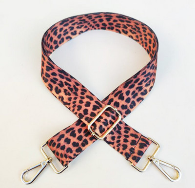 Leopárd táskapántok Női válltáskák Állítható széles pántos táskarész tartozékok Női futártáska pánt 130cm