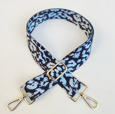 Leopárd táskapántok Női válltáskák Állítható széles pántos táskarész tartozékok Női futártáska pánt 130cm
