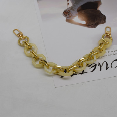 Sokszögű jó minőségű női rövid táska pánt női karkötő felső fogantyú táska övek könnyen passzoló divatos lányok ajándékok