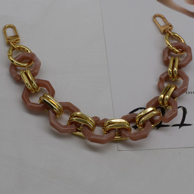 Sokszögű jó minőségű női rövid táska pánt női karkötő felső fogantyú táska övek könnyen passzoló divatos lányok ajándékok