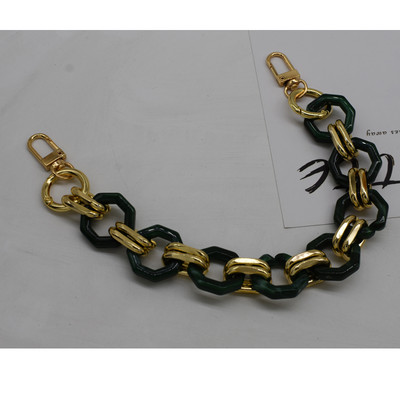 Sokszögű jó minőségű női rövid táska pánt női karkötő felső fogantyú táska övek könnyen passzoló divatos lányok ajándékok