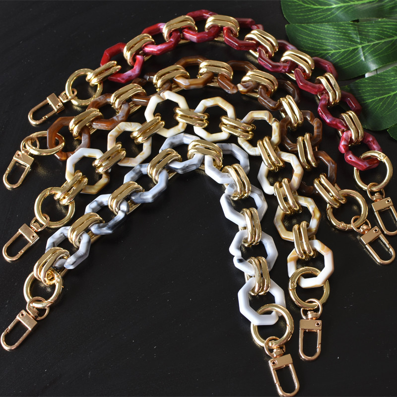 Sokszögű jó minőségű női rövid táska pánt női karkötő felső fogantyú táska övek könnyen passzoló divatos lányok ajándékok