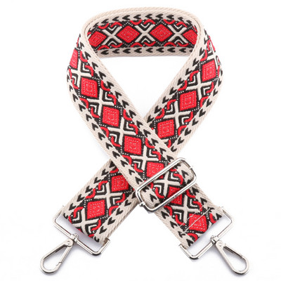 Curea de geantă cu mâner pentru curea, 135 cm, în stil etnic
