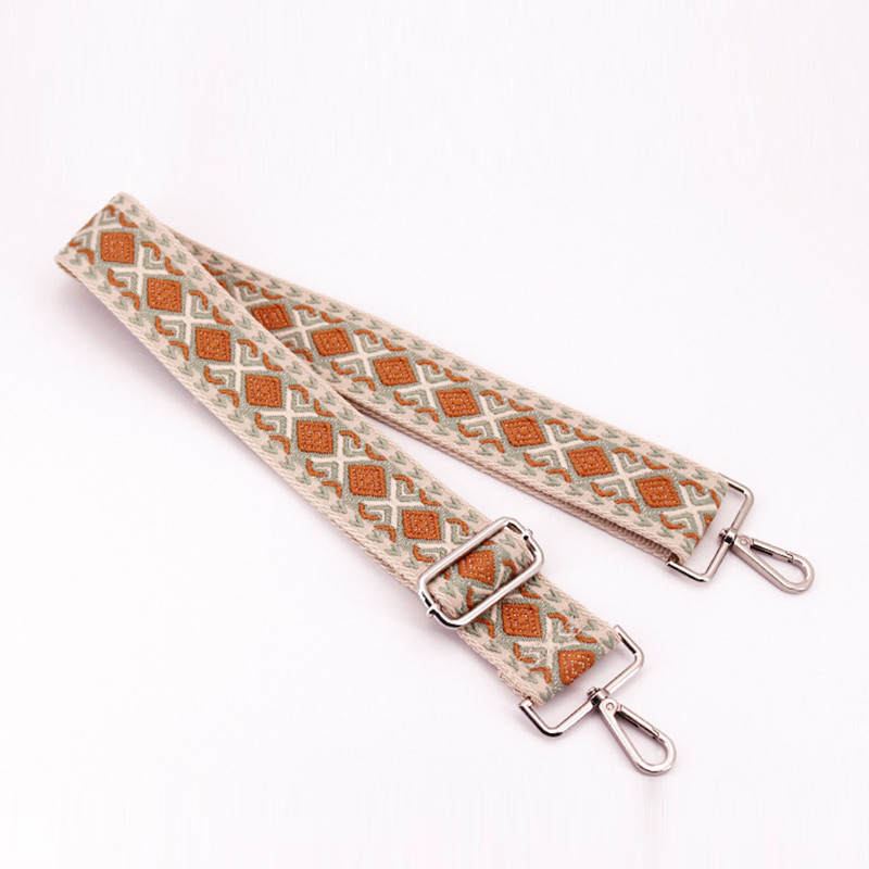 Curea de geantă cu mâner pentru curea, 135 cm, în stil etnic