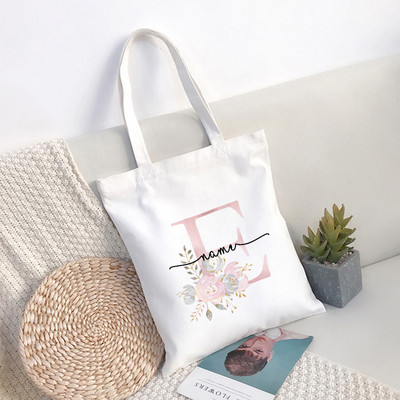 Suasmenintas vestuvinis pečių krepšys Garbės tarnaitės individualaus vardo rankinė Vestuvių mergvakario dovanos Nuotakos pamergės krepšiai