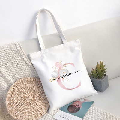 Suasmenintas vestuvinis pečių krepšys Garbės tarnaitės individualaus vardo rankinė Vestuvių mergvakario dovanos Nuotakos pamergės krepšiai