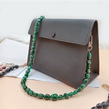 60 εκατοστά DIY Αντικαταστάσιμη λαβή τσάντας Χάντρες Αλυσίδα τσάντας κινητού τηλεφώνου Αξεσουάρ λουράκι τσάντας Ακρυλικές τσάντες ώμου Ακρυλικές ζώνες