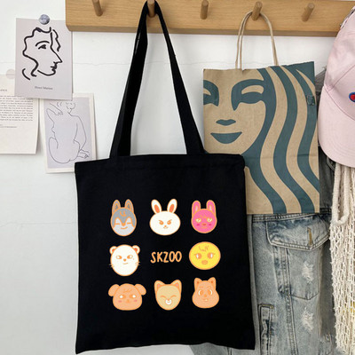 Stary Kids Skzoo Tašky cez rameno Roztomilé dámske Harajuku Ulzzang Nákupné tašky Cestovné ležérne kabelky Bolsa Feminina