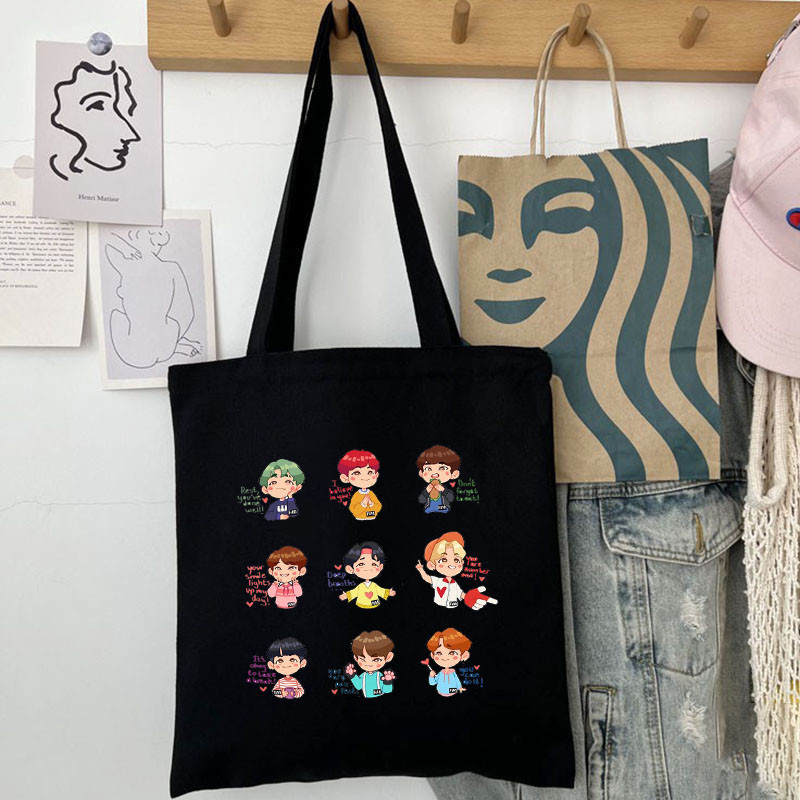 Stary Kids Skzoo Tašky cez rameno Roztomilé dámske Harajuku Ulzzang Nákupné tašky Cestovné ležérne kabelky Bolsa Feminina