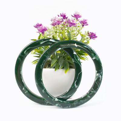 2Gb=1 Pair Deepeel 10cm Dzintara sveķu apaļš rokturis Modes D-veida rokturi Somas Rokassomas Roku darbs DIY Amatniecības somas aksesuārs