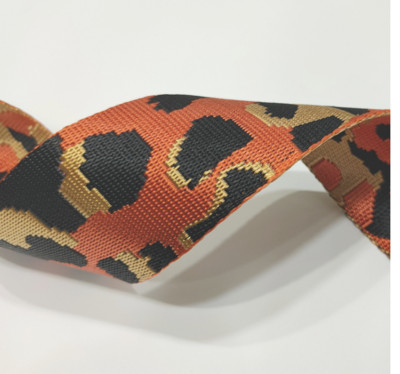 3 metri, 50 mm lățime, chingă de culoare, imitație de nailon, curea leopard, accesorii pentru geanți, chingă