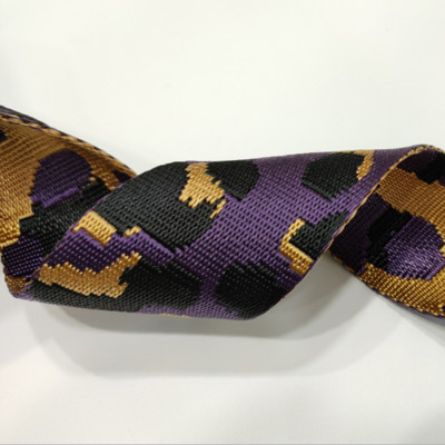 3 metri, 50 mm lățime, chingă de culoare, imitație de nailon, curea leopard, accesorii pentru geanți, chingă