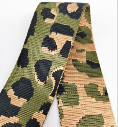 3 metri, 50 mm lățime, chingă de culoare, imitație de nailon, curea leopard, accesorii pentru geanți, chingă