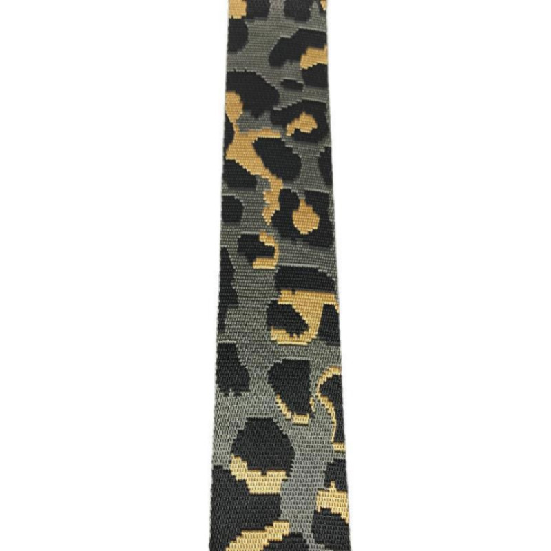 3 metri, 50 mm lățime, chingă de culoare, imitație de nailon, curea leopard, accesorii pentru geanți, chingă