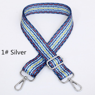 7styles táskaszíj nőknek Kivehető barkács váll szivárványos kézitáska kiegészítők Cross Body Messenger Nylon táska pántok Táskák fogantyúja