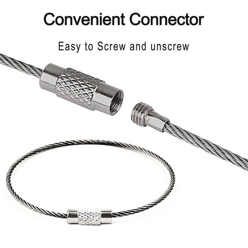 4 buc. Etichetă reutilizabilă pentru sac cu bucle de oțel Nume Carte de identitate Etichetă pentru bagaje de călătorie Suport etichetă pentru etichetă pentru valiză Identificator pentru bagaje de croazieră