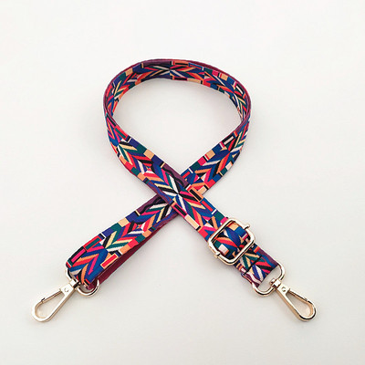 Laius 2,5 cm reguleeritav kotirihm Kotiosa tarvikud käekottide jaoks Vöö DIY Rainbow õlarihm asendusrahakotirihm B jaoks