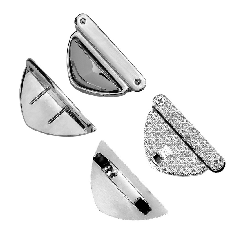 „Pasidaryk pats“ metalas, visiškai naujas „Tuck Twist“ užraktas, užsegamas užsegimas, užsegamos sagties tvirtinimo detalės, skirtos odiniam krepšio dėklui rankinės piniginės taisymui