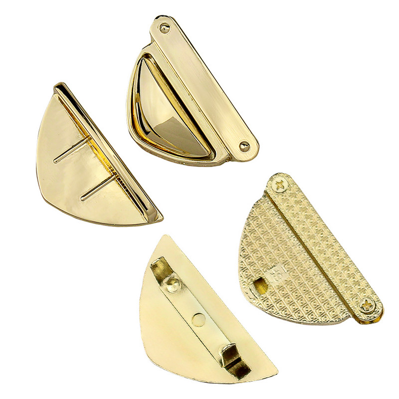 „Pasidaryk pats“ metalas, visiškai naujas „Tuck Twist“ užraktas, užsegamas užsegimas, užsegamos sagties tvirtinimo detalės, skirtos odiniam krepšio dėklui rankinės piniginės taisymui