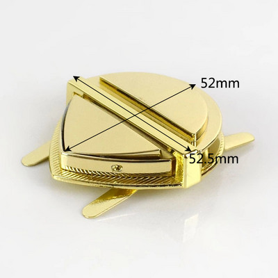 2 vnt. Metalinis pasukamas užraktas sagtis piniginės spyruoklinis skląstis krepšiams „pasidaryk pats“ rankinės spynos užsegamas krepšio uždarymas siuvimo aparatūros priedai