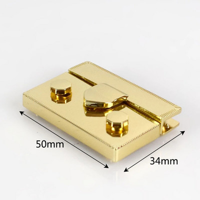 2 vnt. Metalinis pasukamas užraktas sagtis piniginės spyruoklinis skląstis krepšiams „pasidaryk pats“ rankinės spynos užsegamas krepšio uždarymas siuvimo aparatūros priedai