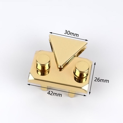 2 vnt. Metalinis pasukamas užraktas sagtis piniginės spyruoklinis skląstis krepšiams „pasidaryk pats“ rankinės spynos užsegamas krepšio uždarymas siuvimo aparatūros priedai