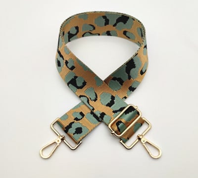 Accesorii pentru geantă pentru femeie, lată, 5 cm, culoare groasă, curea de umăr cu leopard, curea de umăr pentru mesager, centură de schimb pentru geantă